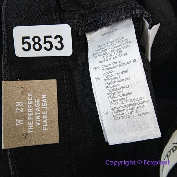 NEW Madewell The Perfect Vintage Flare Jean in Sherborn Wash, 28 - Picture 15 of 16